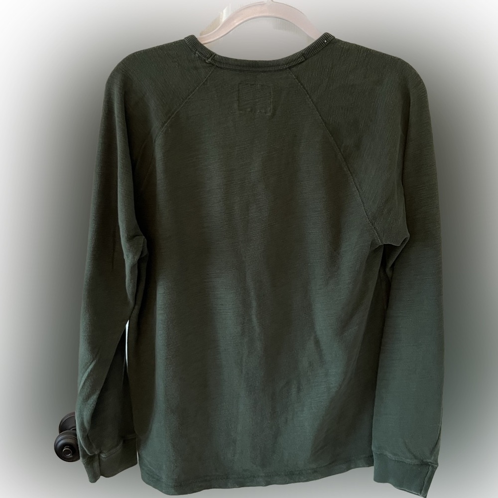 Abercrombie & Fitch Men’s Long Sleeve Tee. Size S. Color Green. - Picture 2 of 3